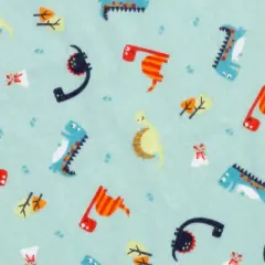 Trend Lab Deluxe Flannel Changing Pad Cover - Dinosaurs