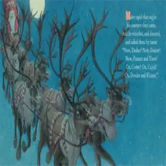 The Night Before Christmas - By Clement Clarke Moore ( Board Book )