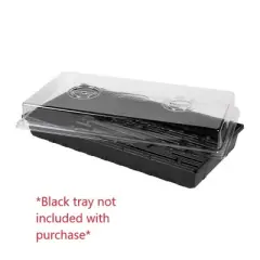 SUNPACK Sundome Plastic Multi-Vented Humidity Dome, Clear, 2.5in