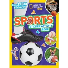 National Geographic Kids Sports Sticker Activity Book - (Ngk Sticker Activity Books) (Paperback)