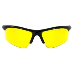 Global Vision Eyewear Ambassador Safety Motorcycle Glasses with Yellow Lenses