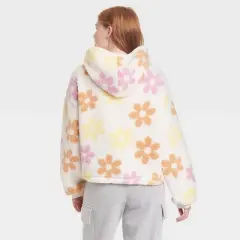 Women's Barbie Graphic Faux-Fur Jacket - Off-White