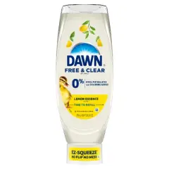 Dawn Lemon Essence Free & Clear Ez Squeeze Dishwashing Liquid