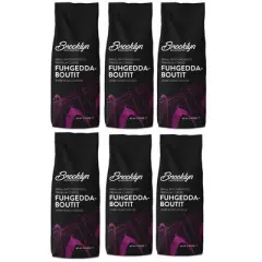 Brooklyn Beans Fuhgeddaboutit, Dark Roast, 6 pack  (72 ounces total)