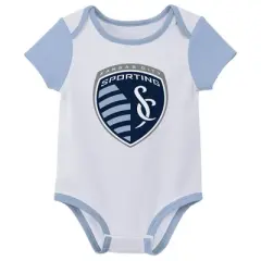 MLS Sporting Kansas City Infant 3pk Bodysuit