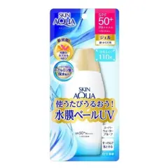 Skin Aqua Super Moisture UV Gel SPF50+ PA++++ (110g)  | MADE IN JAPAN BY ROHTO | Sunscreen Sun block + Hydration