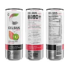 CELSIUS Sparkling Kiwi Guava Functional Energy Drink - 12 fl oz Single Can