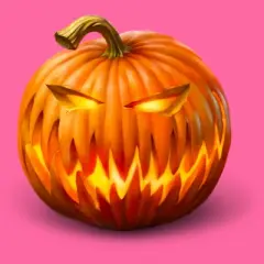 Women's Design By Humans Jack O'Lantern By Ldarro Racerback Tank Top