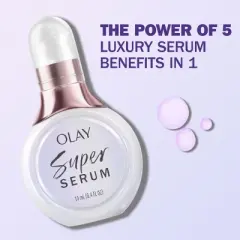 Olay Super Serum 5 in 1 Benefit Mini Face Serum - 0.4 fl oz