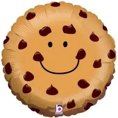 LOONBALLOON Food Balloons - Delicious CHOCOLATE CHIP COOKIE Design for Food-Themed Parties!