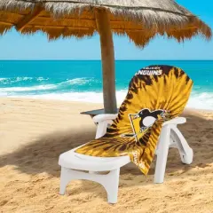 NHL Pittsburgh Penguins Pyschedelic Beach Towel