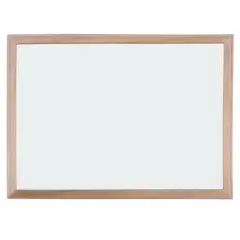 Crestline Products Wood Framed Magnetic Dry Erase Board, 24" x 36"