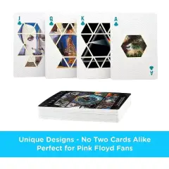 Aquarius Puzzles Pink Floyd Playing Cards
