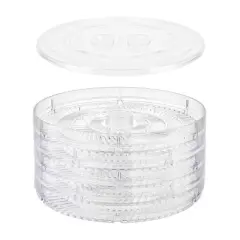 Brentwood 5 Tray Food Dehydrator in Black with Auto Shut Off