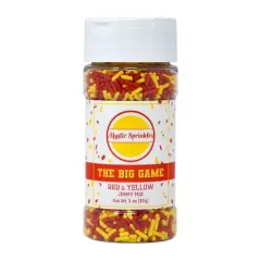 Mystic Sprinkles The Big Game: Red & Yellow Jimmy Mix 3oz Bottle