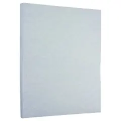 JAM PAPER Parchment 24lb Paper - 8.5 x 11 - Blue Recycled - 50 Sheets/Pack