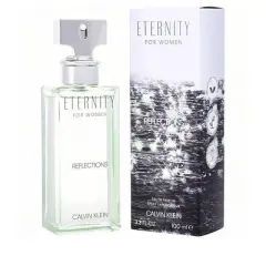 Eternity Reflections By Calvin Klein Women  Eau De Parfum Spray 3.4 Oz