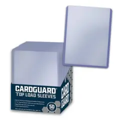 Cardguard Trading Card 50ct Top Load Sleeves