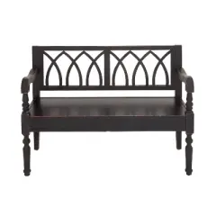 Farmhouse Wood Sitting Bench - Olivia & May