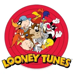 Men's Looney Tunes Character Classic Circle T-Shirt