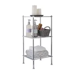 3 Tier Metro Collection Shelf Gray - Organize It All