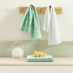 Flannel Baby Blankets Starry Slumber - Cloud Island&trade; Green 4pk