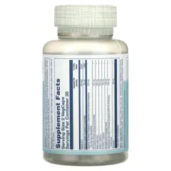 Solaray Acetyl L-Carnitine Alpha Lipoic Acid, 60 VegCaps