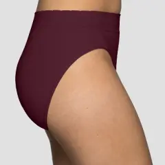 Vanity Fair Womens No Pinch No Show Seamless Hi-Cut, 3-Pack 13417