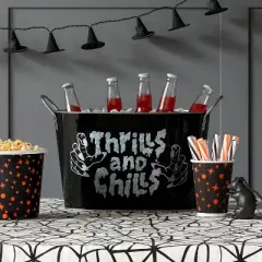 2.1gal Metal Thrills and Chills Beverage Tub - Hyde and EEK! Boutique&trade;