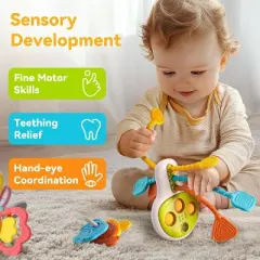 iPlay, iLearn Baby Toy 6-12 Month, Infant Sensory Teething Toy