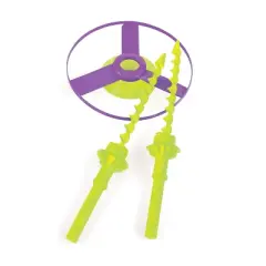 Kidoozie Sky Spinner Outdoor Flying Disc Sport, Assorted Colors, Children age 5 and above