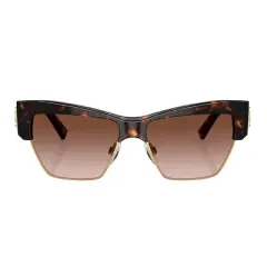 Dolce & Gabbana DG 4415 502/13 Womens Cat-Eye Sunglasses Havana 56mm