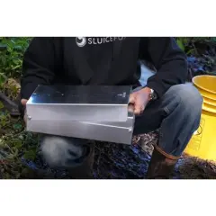 Sluice Fox 50" Gold Sluice | Folding Aluminum Sluice Box for Gold Panning