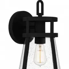Quoizel Lighting Barber 1 - Light Sconce in  Matte Black