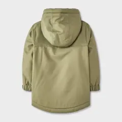 Toddler Boys' Cozy Lined Playground Parka Jacket - Cat & Jack&trade; Olive Green