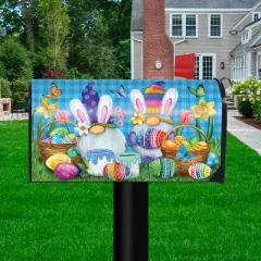 Easter Gnomes Holiday Magnetic Mailbox Cover Standard Briarwood Lane