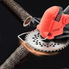 SANJIAN Electric Weed Eater, Grass Trimmer, Edger Lawn Tool 8in Cutter 3 Batteries