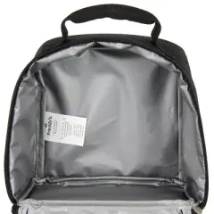 Five Nights at Freddy's Dual Compartment Soft Insulated Lunch Box Tote Black