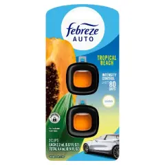2ct Febreze Auto Tropical Beach