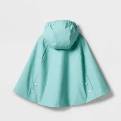 Toddler Adaptive Lightweight Rain Coat - Cat & Jack&trade; Ocean Green