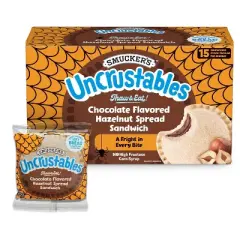 Smucker's Uncrustables Frozen Chocolate Flavored Hazelnut Spread Sandwich