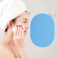 Unique Bargains Reusable Sponge Face Scrubber 4.41"x3.46" 1 Pc