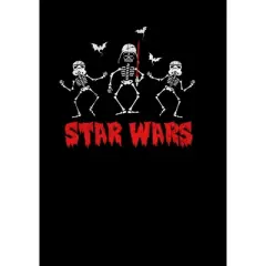 Boy's Star Wars Halloween Vader Skeletons T-Shirt