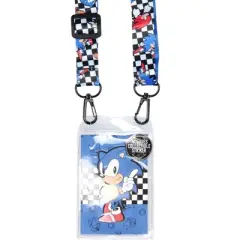 Sonic The Hedgehog Lanyard ID BadgeHolde With Multi Uses