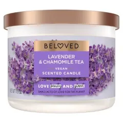 Beloved Lavender & Chamomile Tea 2-Wick Vegan Candle - 11.5oz