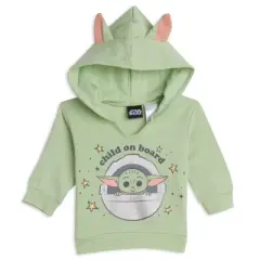 Star Wars Mandalorian Baby Yoda  3 Piece Set: Hoodie Bodysuit Pants Newborn