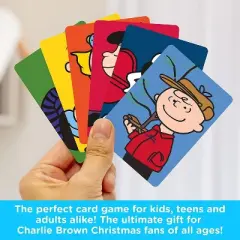 Aquarius Puzzles Peanuts Charlie Brown Christmas Memory Master Card Game