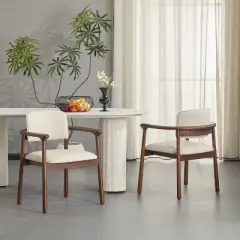 Christopher Knight Home Contemporary Jessica Rubberwood Faux Leather Upholstered Dining Chairs (Set of 2)