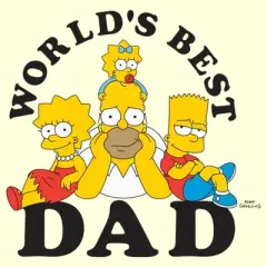 Men's The Simpsons Homer World's Best Dad T-Shirt