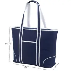 Picnic at Ascot Extra Large Insulated Cooler Bag - 30 Can Tote